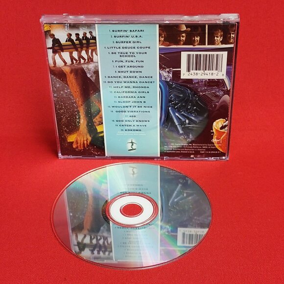The Greatest The Beach Boys Hits 20 Good Vibrations CD 1995 - Picture 8 of 8